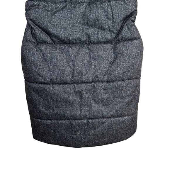 Dang Kko Mens Puffer Hooded Vest Gray Size Large Gorp Core Neutral Winter Casual - Picture 9 of 10